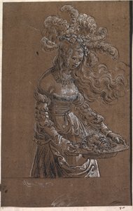 Salome Pyhän Johannes Kastajan pään kanssa tekijältä Albrecht Altdorfer