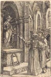 Salomo rukoilee epäjumalia tekijältä Albrecht Altdorfer