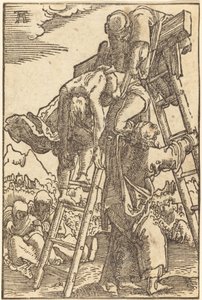 Laskeutuminen ristiltä tekijältä Albrecht Altdorfer