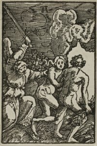 Karkotus paratiisista, ihmisen lankeemuksesta ja lunastus tekijältä Albrecht Altdorfer