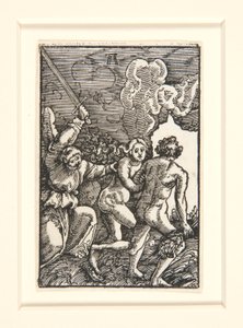 Karkotus paratiisista, ihmisen lankeemuksesta ja lunastus tekijältä Albrecht Altdorfer
