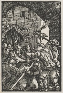 Ihmisen lankeemus ja lunastus: Kristus kantaa ristiä, n. 1515. tekijältä Albrecht Altdorfer