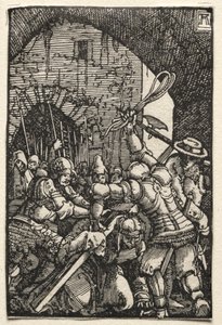 Ihmisen lankeemus ja lunastus: Kristus kantaa ristiä, n. 1515. tekijältä Albrecht Altdorfer