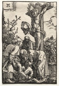 Ihmisen lankeemus ja lunastus: Kristus ristillä tekijältä Albrecht Altdorfer