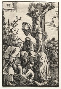 Ihmisen lankeemus ja lunastus: Kristus ristillä, n. 1515. tekijältä Albrecht Altdorfer