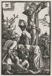 Ihmisen lankeemus ja lunastus: Kristus ristillä, n. 1515. tekijältä Albrecht Altdorfer