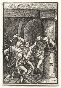 Ihmisen lankeemus ja lunastus: Kristuksen liputus tekijältä Albrecht Altdorfer