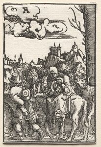Ihmisen lankeemus ja lunastus: Pako Egyptiin tekijältä Albrecht Altdorfer