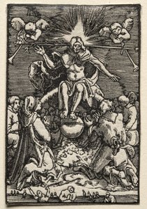 Ihmisen lankeemus ja lunastus: viimeinen tuomio tekijältä Albrecht Altdorfer