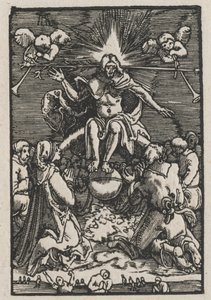 Ihmisen lankeemus ja lunastus: viimeinen tuomio tekijältä Albrecht Altdorfer