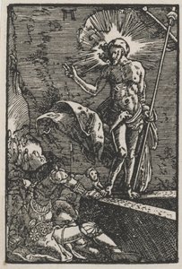 Ihmisen lankeemus ja lunastus: ylösnousemus tekijältä Albrecht Altdorfer