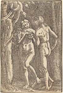 Ihmisen lankeemus tekijältä Albrecht Altdorfer