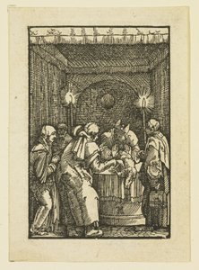 Ylipappi kieltäytyy Joakimin uhrista tekijältä Albrecht Altdorfer