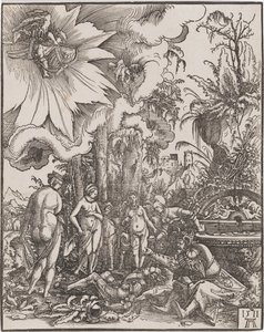 Pariisin tuomio, 1511. tekijältä Albrecht Altdorfer