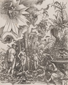 Pariisin tuomio, 1511 tekijältä Albrecht Altdorfer