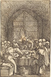Viimeinen ehtoollinen tekijältä Albrecht Altdorfer