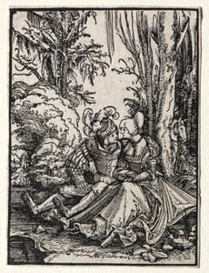 Rakastajat, 1511. tekijältä Albrecht Altdorfer