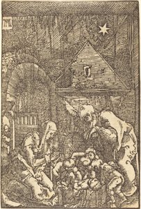 Syntymä tekijältä Albrecht Altdorfer