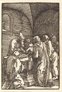 Kristuksen esittely temppelissä tekijältä Albrecht Altdorfer