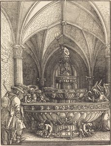 Loput lennossa Egyptiin suihkulähteellä tekijältä Albrecht Altdorfer
