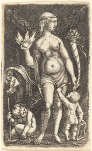 Venus ja Cupids tekijältä Albrecht Altdorfer
