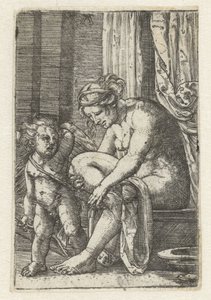 Venus kylvyn jälkeen tekijältä Albrecht Altdorfer