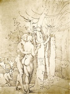 Aatami ja Eeva tekijältä Albrecht Dürer