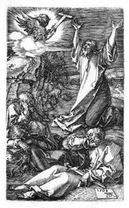 Ahdistus puutarhassa tekijältä Albrecht Dürer