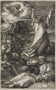 Agony in the Garden, Kaiverretusta intohimosta tekijältä Albrecht Dürer