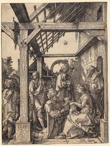 Kolmen kuninkaan palvonta tekijältä Albrecht Dürer
