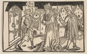Andria, Terencen komediasta, 1800-luvun uusintapainos.n.d. tekijältä Albrecht Dürer