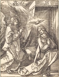 Annunciation tekijältä Albrecht Dürer