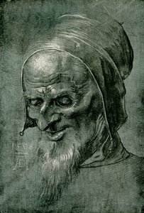 Apostolin pää vuodelta 1508 tekijältä Albrecht Dürer