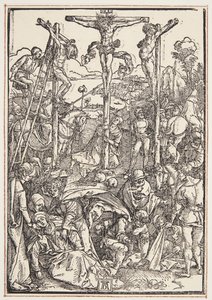 Golgata (vaatimaton puupiirros) tekijältä Albrecht Dürer