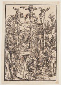 Golgata (vaatimaton puupiirros) tekijältä Albrecht Dürer