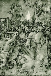 Kristuksen vangitseminen tekijältä Albrecht Dürer