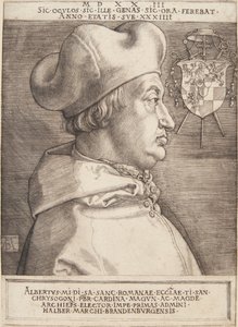 Brandenburgin kardinaali Albrecht; tai suuri kardinaali tekijältä Albrecht Dürer