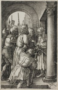 Kristus Pilatuksen edessä, Kaiverretusta kärsimyksestä tekijältä Albrecht Dürer