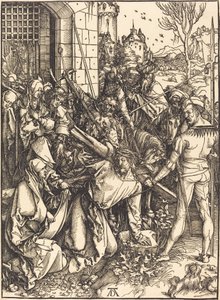 Kristus kantaa ristiä tekijältä Albrecht Dürer