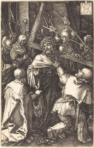 Kristus kantaa ristiä tekijältä Albrecht Dürer
