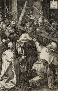 Kristus kantaa ristiä tekijältä Albrecht Dürer