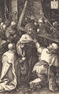 Kristus kantaa ristiä, 1512. tekijältä Albrecht Dürer