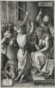 Kristus, jolla on piikkikruunu tekijältä Albrecht Dürer
