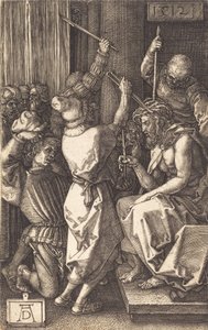 Orjantappuroilla kruunattu Kristus, 1512. tekijältä Albrecht Dürer