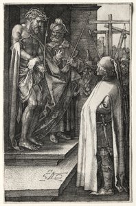 Kristus näytettiin kansalle, 1512. tekijältä Albrecht Dürer