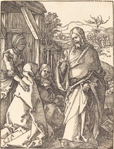 Kristus lähtee äidiltään tekijältä Albrecht Dürer