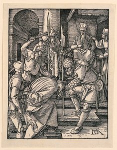 Kristus ennen Annasta, Pikku Passion -sarjasta tekijältä Albrecht Dürer