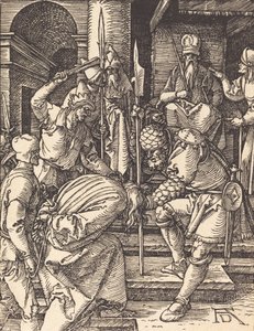 Kristus ennen Annasta, luultavasti n. 15091510. tekijältä Albrecht Dürer