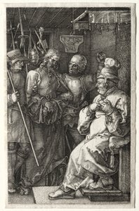 Kristus ennen Kaifasta tekijältä Albrecht Dürer