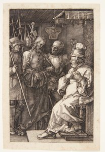 Kristus ennen Kaifasta tekijältä Albrecht Dürer